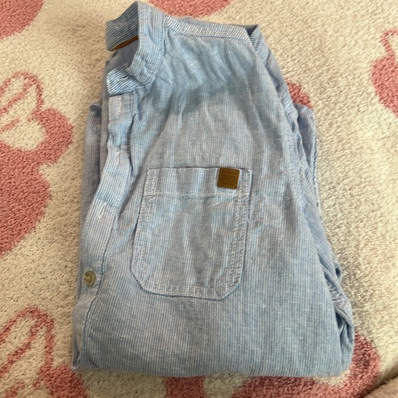 Blue and White Striped Top - Picture 7 of 7